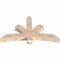 Ekena Millwork Davenport Smooth Timber Gable Bracket, Douglas Fir, 60"W x 35"H x 5 1/2"D x 5 1/2"F, 14/12 Pitch GBW060X35X0606DAV00SDF - alternate 2